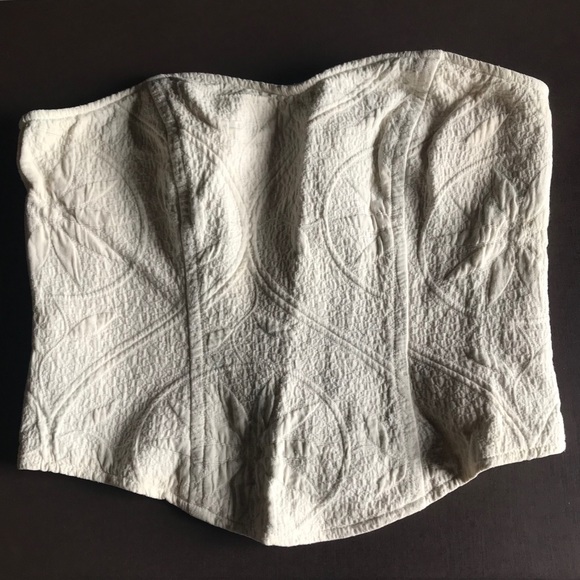 Polo by Ralph Lauren Tops | Polo By Ralph Lauren Vintage Off White Corset | Poshmark